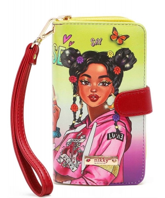Nikky Phone Case Zip Around Wallet Wristlet NK20303P ALYSSA